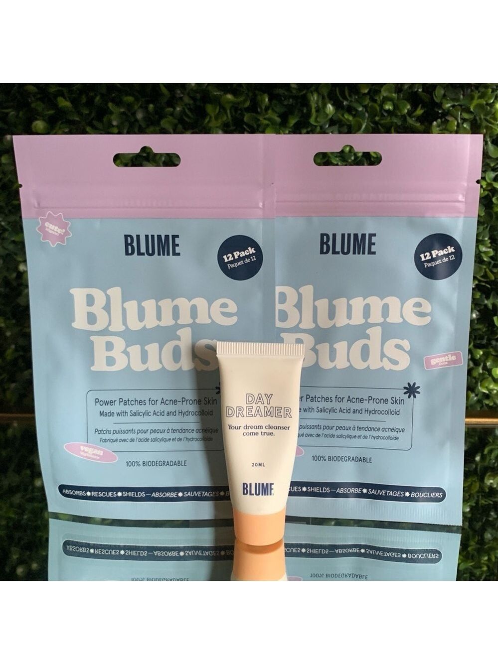 BLUME Buds Power Patches for Acne | NEW | Bonus Blume Daydreamer Cleanser Mini